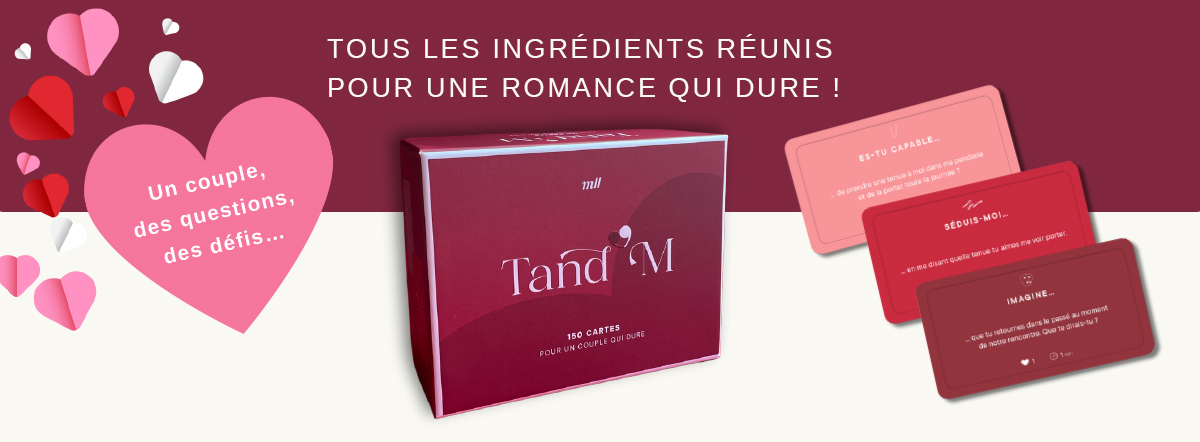 Tand'M - 150 cartes pour un couple qui dure