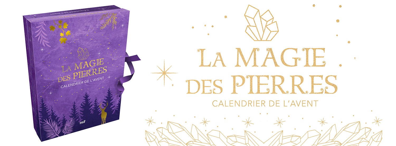 Calendrier de l'avent - La Magie des pierres (coffret)