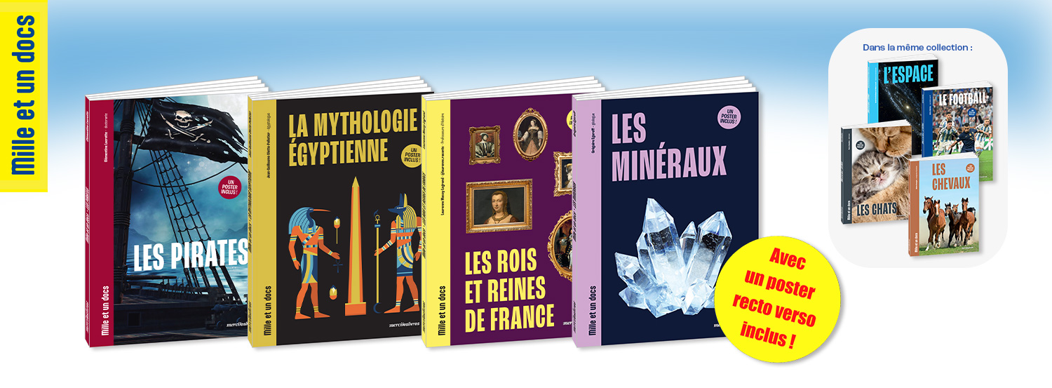 Mille et un docs : une collection de documentaires jeunesse dès 7 ans